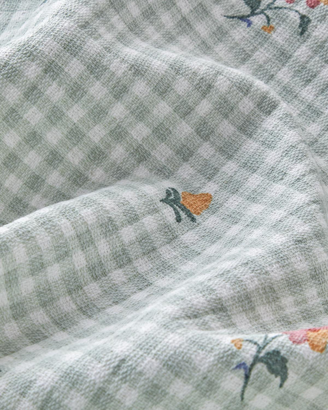 English Home - Floral Zomerdeken - Bedsprei - 100% Katoen