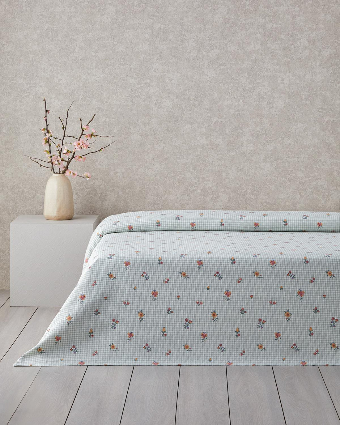 English Home - Floral Zomerdeken - Bedsprei - 100% Katoen