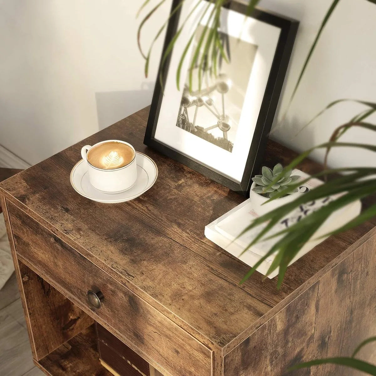 FurnStar - Nachtkastje - Commode - 50x40x58cm - Bruin