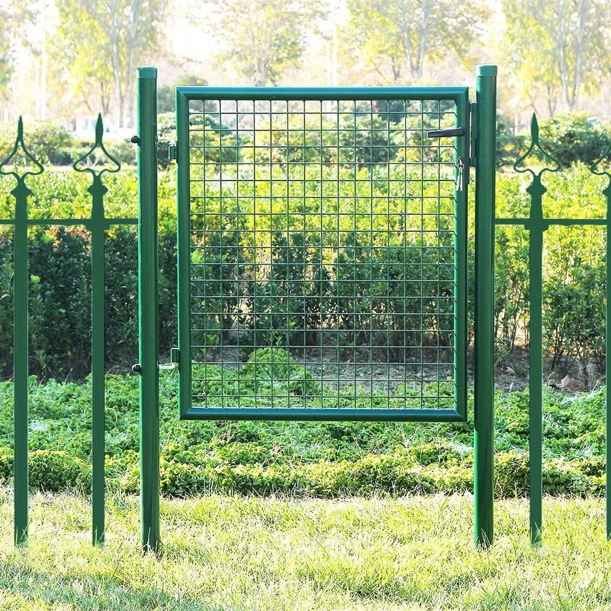 Furnstar - Tuinpoort inclusief slot en 3 sleutels groen GGD150G