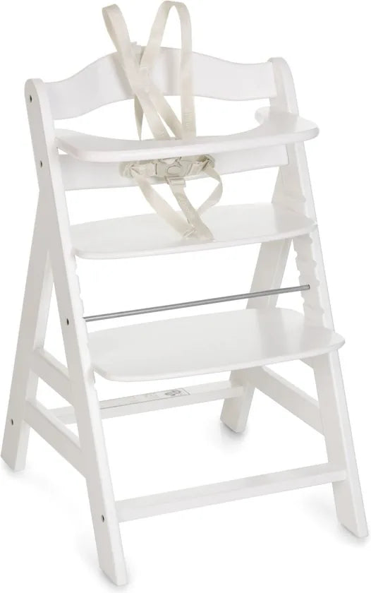 Hauck Alpha+ White Kinderstoel - Wit FSC® gecertificeerd beukenhout