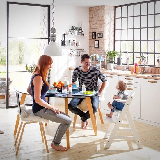 Hauck Alpha+ White Kinderstoel - Wit FSC® gecertificeerd beukenhout