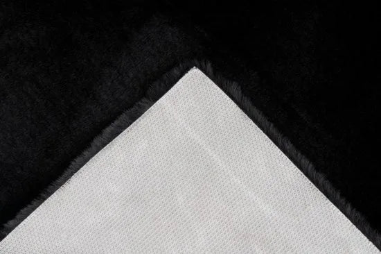 Heaven badmatten - superzacht - fluffy - 50x90 - Mint – Zwart 50 x 90
