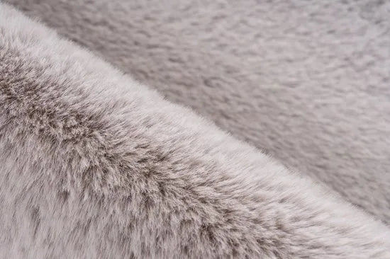Heaven badmatten - superzacht - fluffy - 50x90 - Mint – Zilver 67 x 110