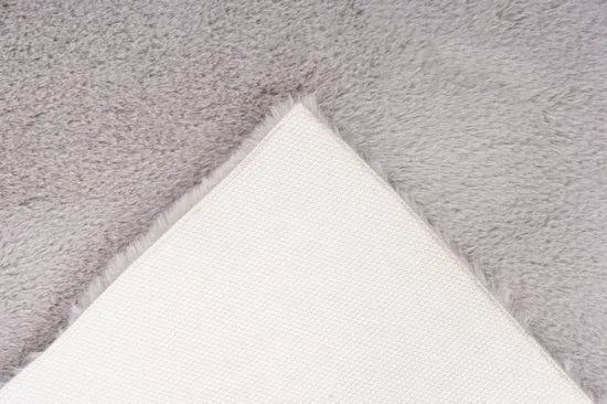 Heaven badmatten - superzacht - fluffy - 50x90 - Mint – Zilver 67 x 110