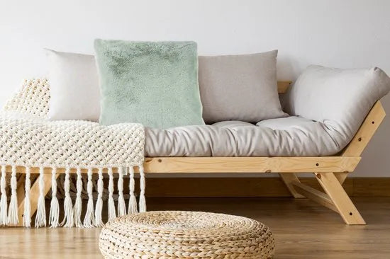 Heaven Kussens - Superzacht - Kussen - Kussens - 48x48 - Ivory – Groen