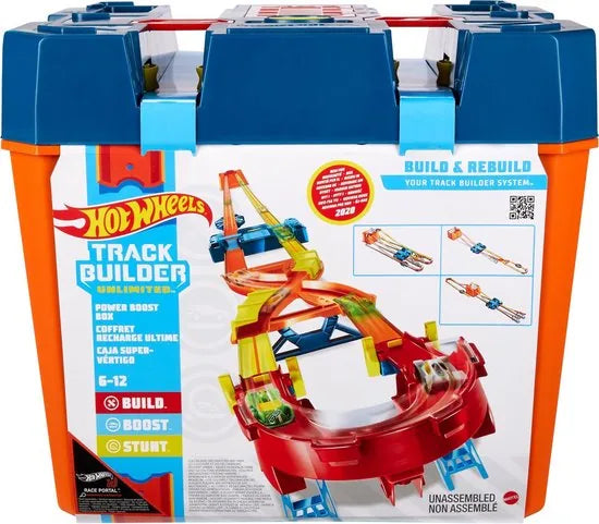Hot Wheels Track Builder Power Boost Box