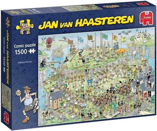 Jan van Haasteren Highland Games puzzel - 1500 stukjes