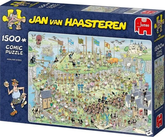 Jan van Haasteren Highland Games puzzel - 1500 stukjes