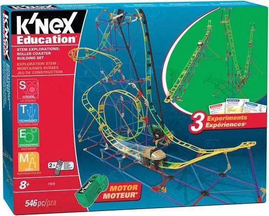 K'NEX Education - Build & Learn Roller Coaster - Bouwset