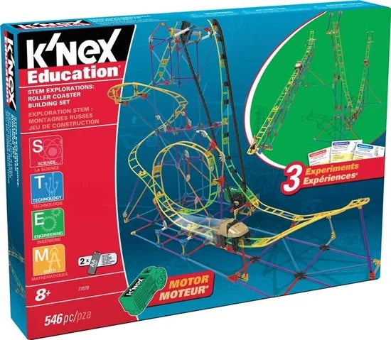 K'NEX Education - Build & Learn Roller Coaster - Bouwset
