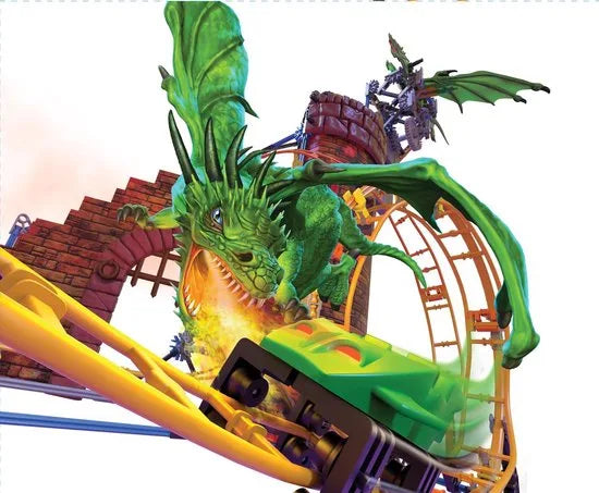 K'NEX Thrill Ride - Dragon Revenge Achtbaan - Bouwset