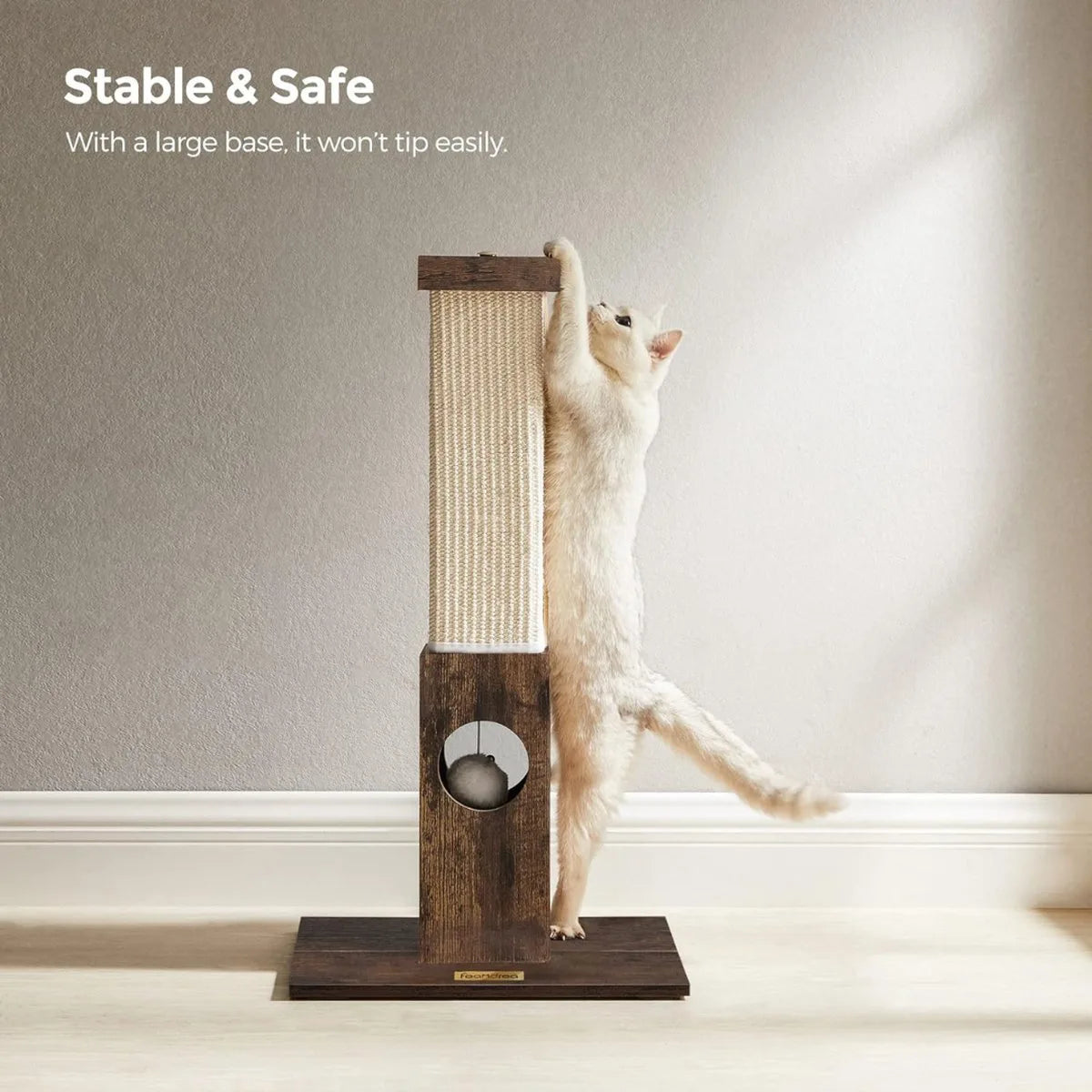 Krabpaal voor Grote Katten - Krappaal - Kattenhuis - Kattenpaal - Cat Tower - Grote Krappaal - Klimwand