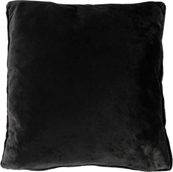 Lalee Heaven 80 x 80 cm Kussen Ivory – Zwart 80 x 80cm