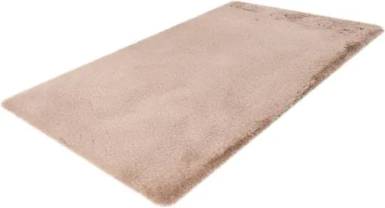 Lalee Heaven – Superzachte Badmat – Antislip – Hoogpolig – Douchemat – Toiletmat – Wasbaar – Voor Badkamer – Zilver - 40x60 – Taupe 40 x 60