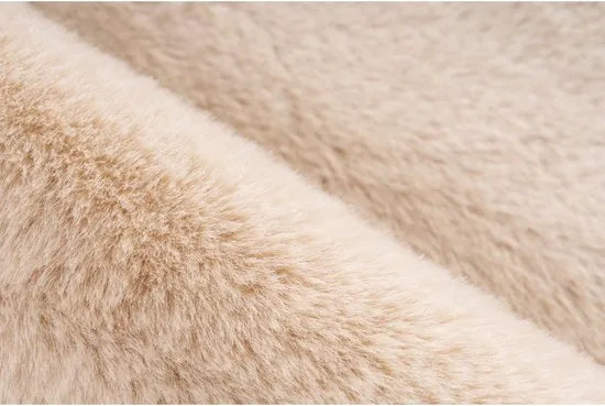 Lalee Heaven – Superzachte Badmat – Antislip – Hoogpolig – Douchemat – Toiletmat – Wasbaar – Voor Badkamer – Beige- 40x60