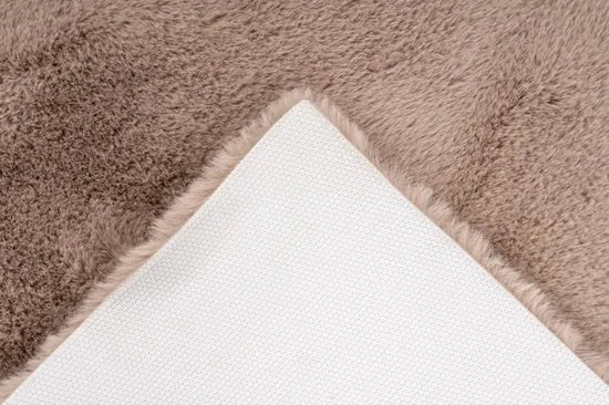 Lalee Heaven – Superzachte Badmat – Antislip – Hoogpolig – Douchemat – Toiletmat – Wasbaar – Voor Badkamer –Taupe - 40x60