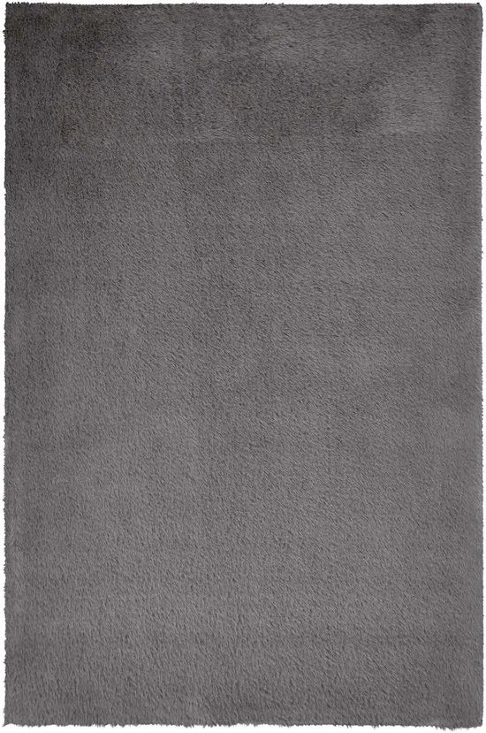 Lalee Heaven – Superzachte Badmat – Antislip – Hoogpolig – Douchemat – Toiletmat – Wasbaar – Voor Badkamer – Blauw – 50x90 cm – Grijs 40 x 60cm
