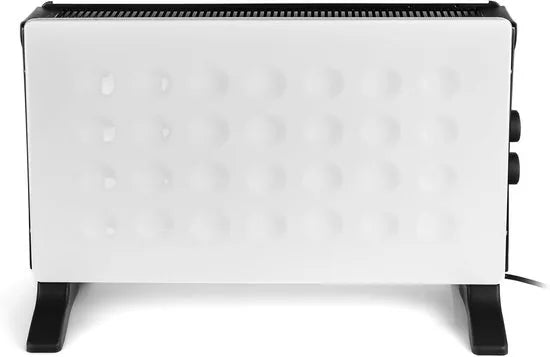Lehmann LHOHC-2013B Convectorverwarming 2000W – Radiator met Thermostaat en 3-traps Vermogensregeling (750/1250/2000W) – Mobiele Ventilatorkachel met Oververhittingsbeveiliging – Energiezuinig en Stil – Wit