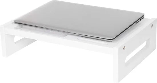 Nancy's Bamboe Laptop standaard - Computer  Bureau Organizer - 41 x 28 x 10 Cm