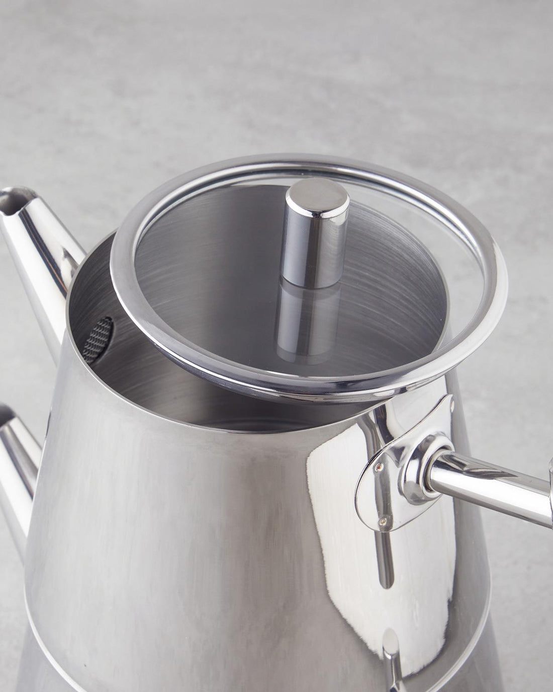 English Home Premium New Aden Theepot Set – RVS – Zilver