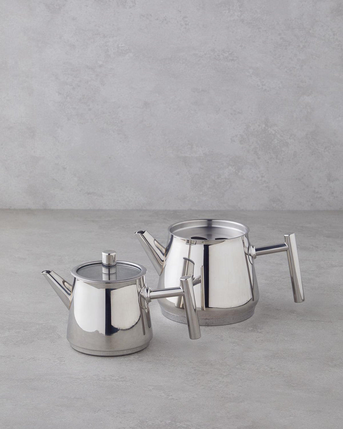 English Home Premium New Aden Theepot Set – RVS – Zilver