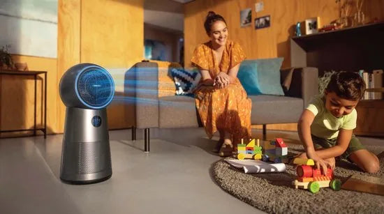 Philips AMF220/15 - 3-in-1 Luchtreiniger, ventilator & verwarming - Zwart