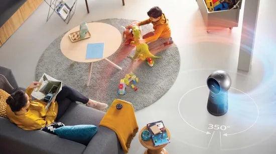 Philips AMF220/15 - 3-in-1 Luchtreiniger, ventilator & verwarming - Zwart