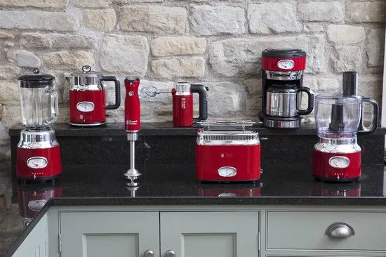 Russell Hobbs 25200-56 Retro Hand Mixer - Rood