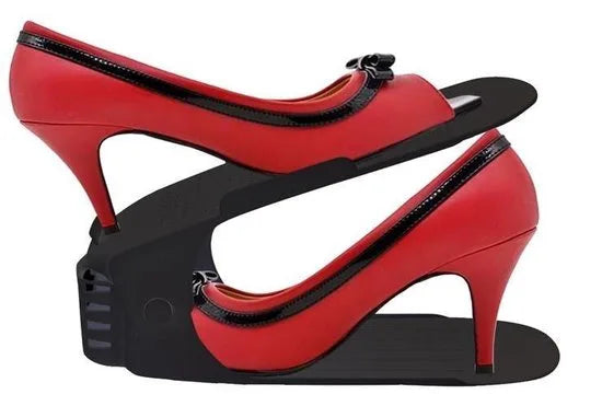 Schoenen Opbergsysteem Verstelbaar – Schoenenrek Schoenenkast Schoen Organizer – Set van 5 Zwart