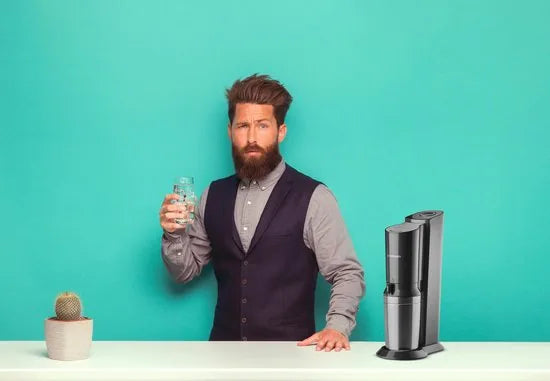 SodaStream Crystal - Zwart - Incl koolzuurcilinder
