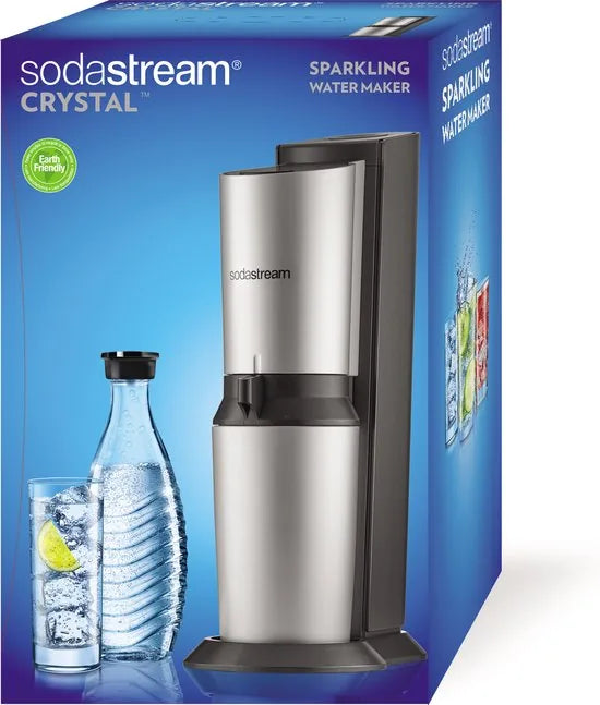 SodaStream Crystal - Zwart - Incl koolzuurcilinder