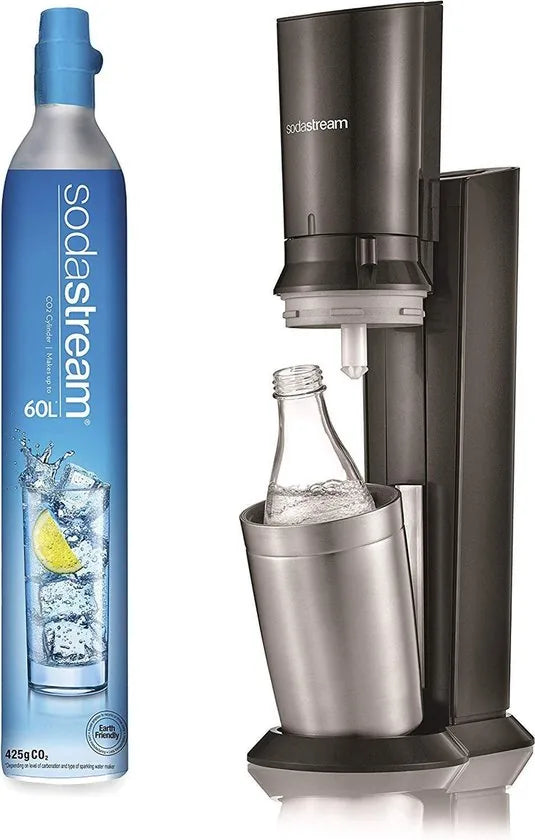 SodaStream Crystal - Zwart - Incl koolzuurcilinder
