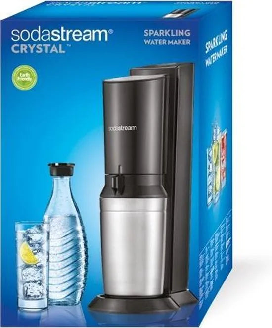 SodaStream Crystal - Zwart - Incl koolzuurcilinder