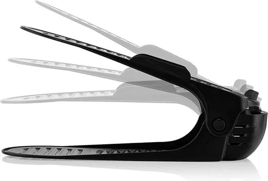 Sumpas - Schoenenrek - opbergsysteem - Schoenen Opbergsysteem - zwart - 24 stuks