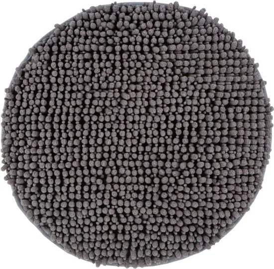 Tapijtenloods Fluffy Badmat Antislip - Grijs - 67x110 CM - Douchemat Hoogpolig - Soft Touch