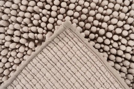 Tapijtenloods Fluffy Badmat Antislip - Zwart - 50x90 CM - Douchemat Hoogpolig - Soft Touch – Taupe 40 x 60cm