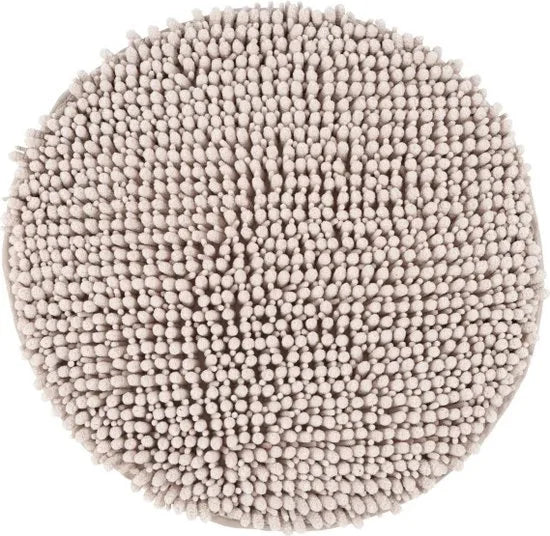 Tapijtenloods Fluffy Badmat Antislip - Zwart - 50x90 CM - Douchemat Hoogpolig - Soft Touch – Taupe 40 x 60cm