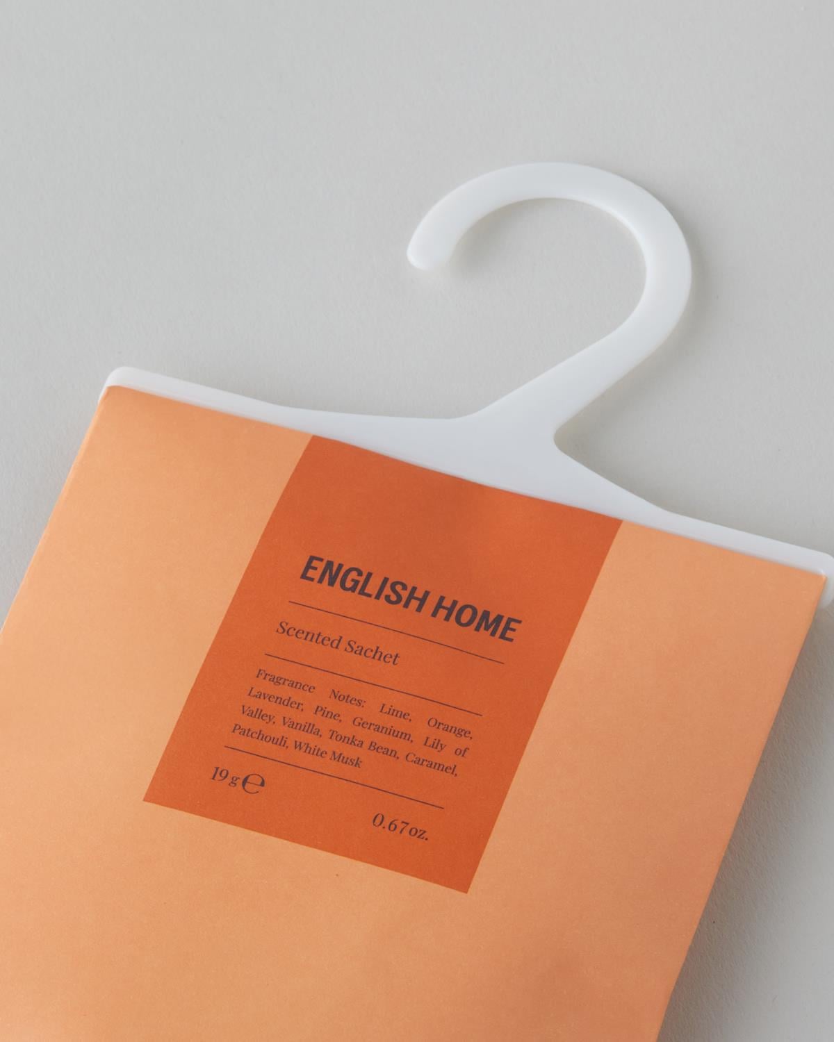 English Home Geurzakje – 19 g – Kastverfrisser – 3 Geurzakjes voor Kledingkast, Lade & Auto